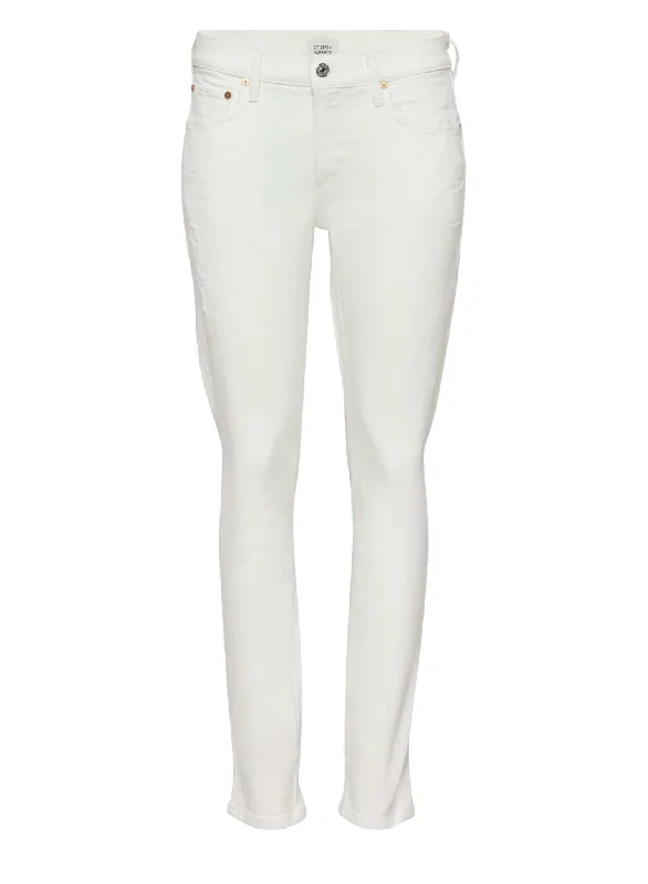 Inga Low Rise Skinny Jeans In Frappe