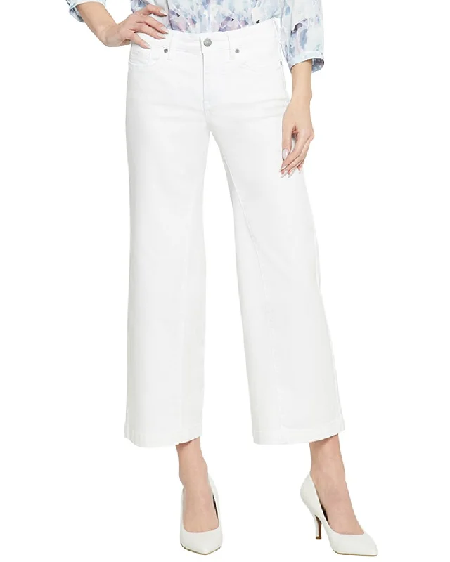 NYDJ Teresa Optic White Wide leg Jean