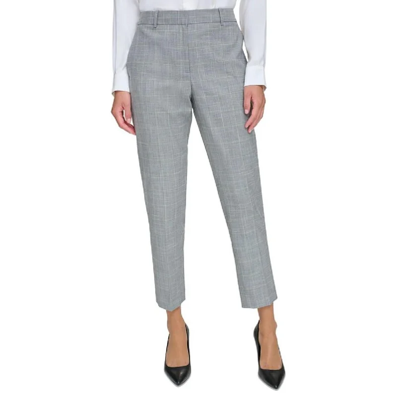 DKNY Womens Ankle Pants Mid Rise