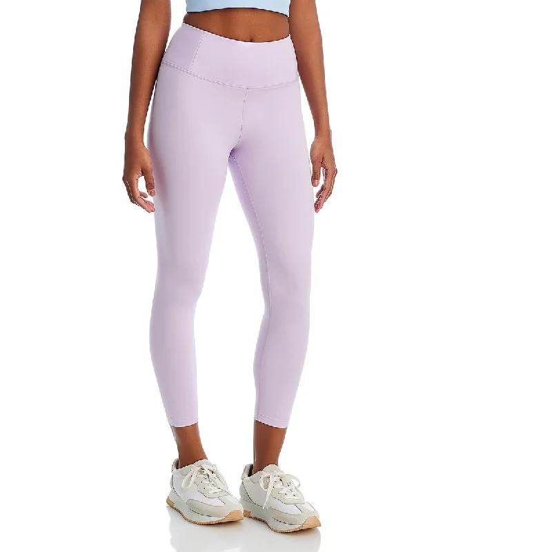 Girlfriend Collective Womens High Rise Stretch Leggings