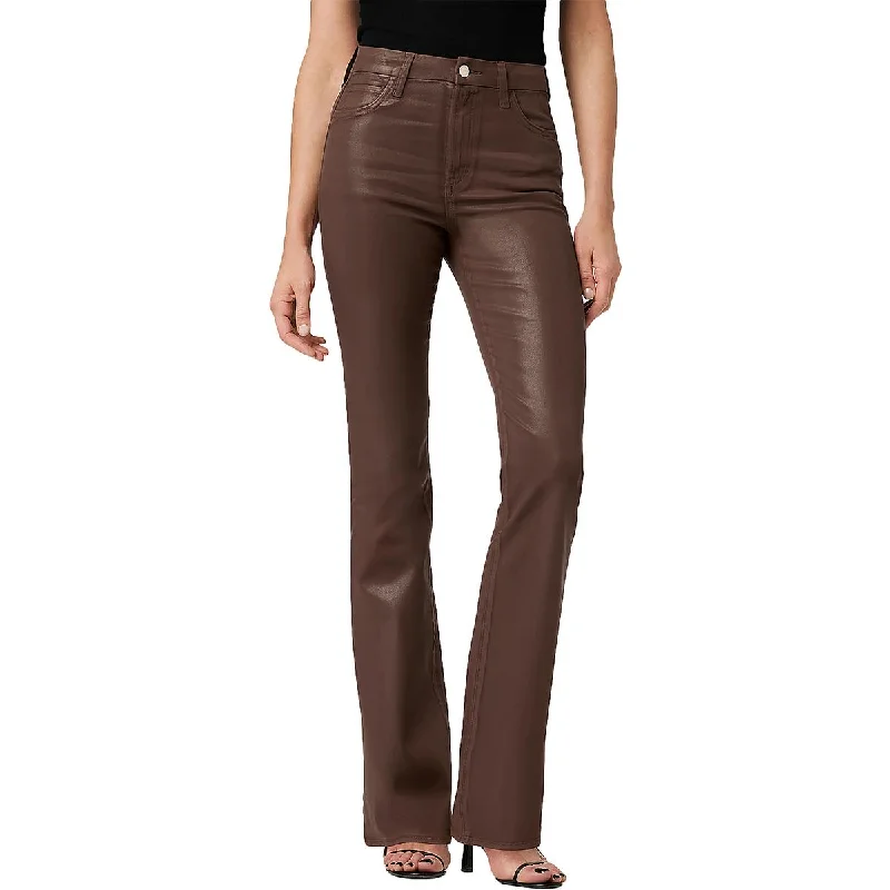 Joe's Womens Tiramisu Pants Boot Cut High-Waisted Pants