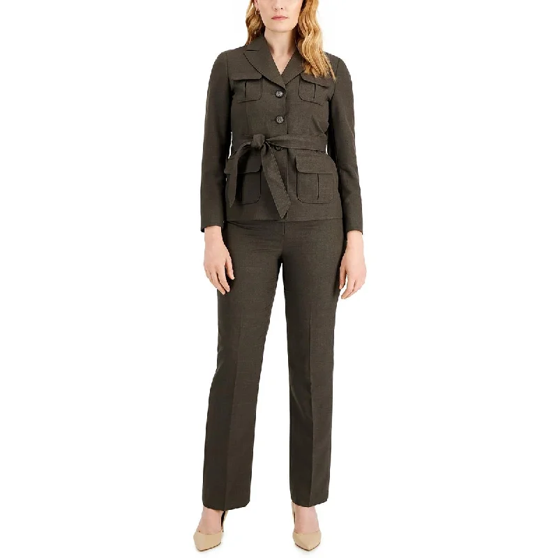 Le Suit Womens Solid  Dress Pants