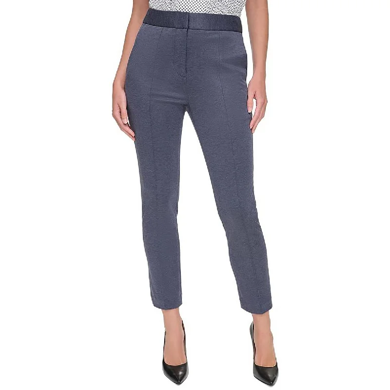 Tommy Hilfiger Womens High Rise Ankle Ankle Pants