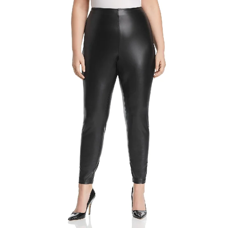 Vince Camuto Womens Plus Stretch Pull On Leggings