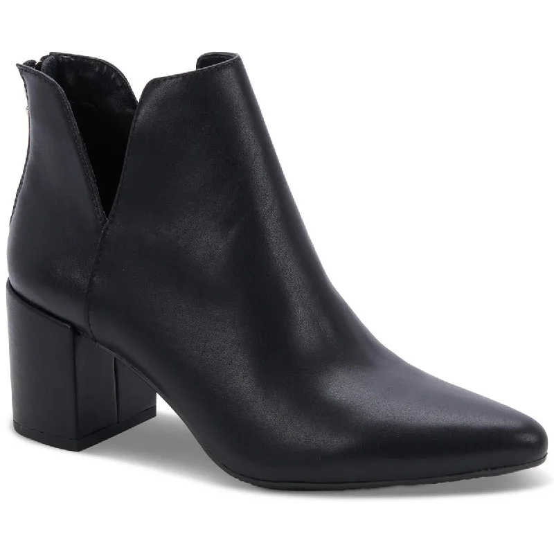 Aqua College Womens Trey  Leather Booties