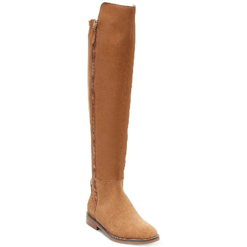 Cole Haan Womens Chase Suede Round toe Over-The-Knee Boots