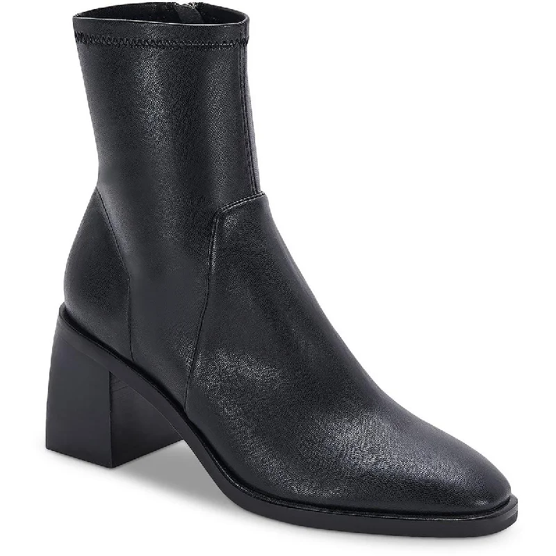 Dolce Vita Womens Indiga Zipper Ankle Boots