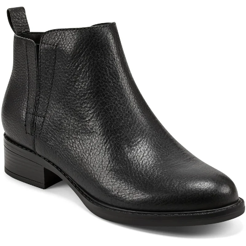 Easy Spirit Womens Larime Zipper Ankle Booties