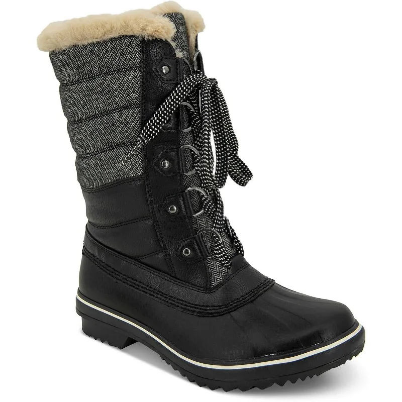 JBU by Jambu Womens Siberia Leather Cold Weather Winter & Snow Boots