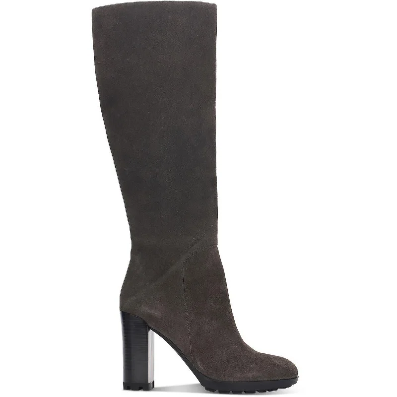 Kenneth Cole New York Womens Justin 2.0 Zipper Tall Knee-High Boots