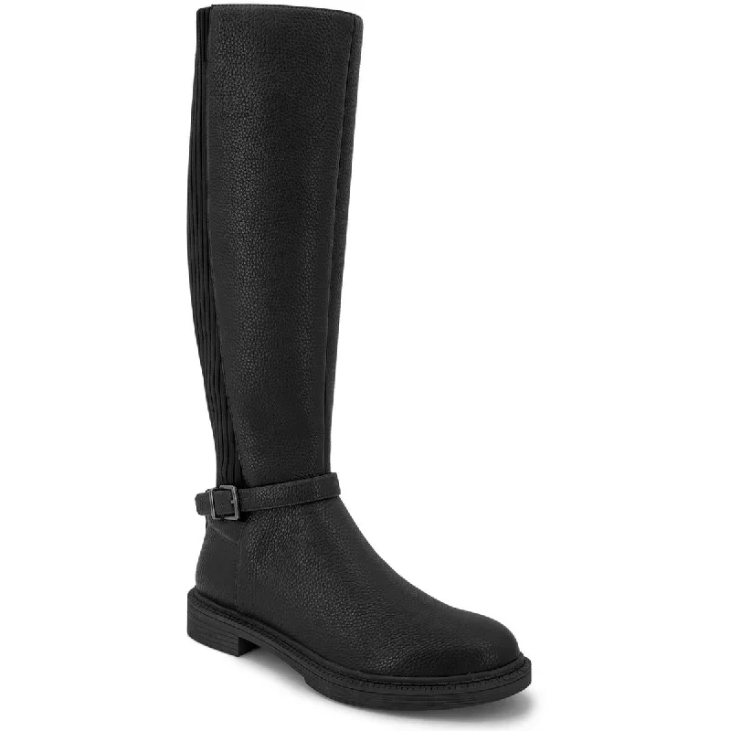 Kenneth Cole Reaction Womens Winona Faux Leather Tall Knee-High Boots