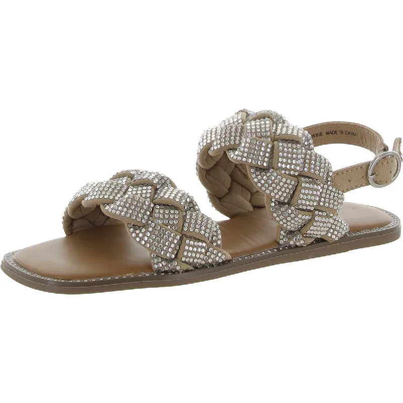 Steve Madden Girls Newbie Little Kids Ankle Strap Slingback Sandals