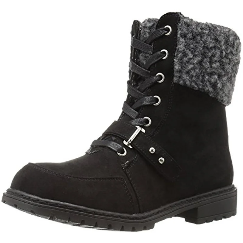 Stuart Weitzman Girls Luge Shearling Faux Fur Faux Fur Trim Casual Boots