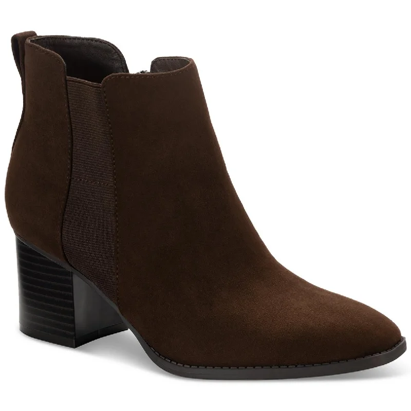 Style & Co. Womens Aloraa Zipper Square toe Ankle Boots