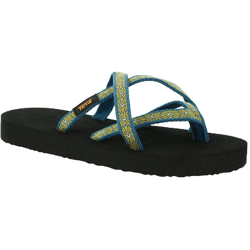 Teva Girls Olowahu Little Kid Flatform Flip-Flops