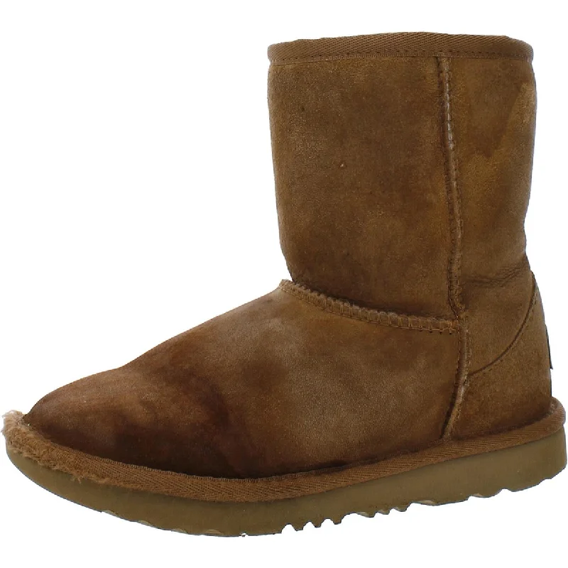 Ugg Girls Kids Classic Tall II Lined Shearling Winter Boots