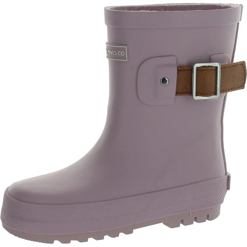 Urban Pines Co Girls Slip On Waterprro Rain Boots