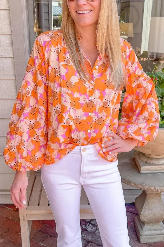 Floral Print Blouse: Embrace Your Feminine Side! Buy Now